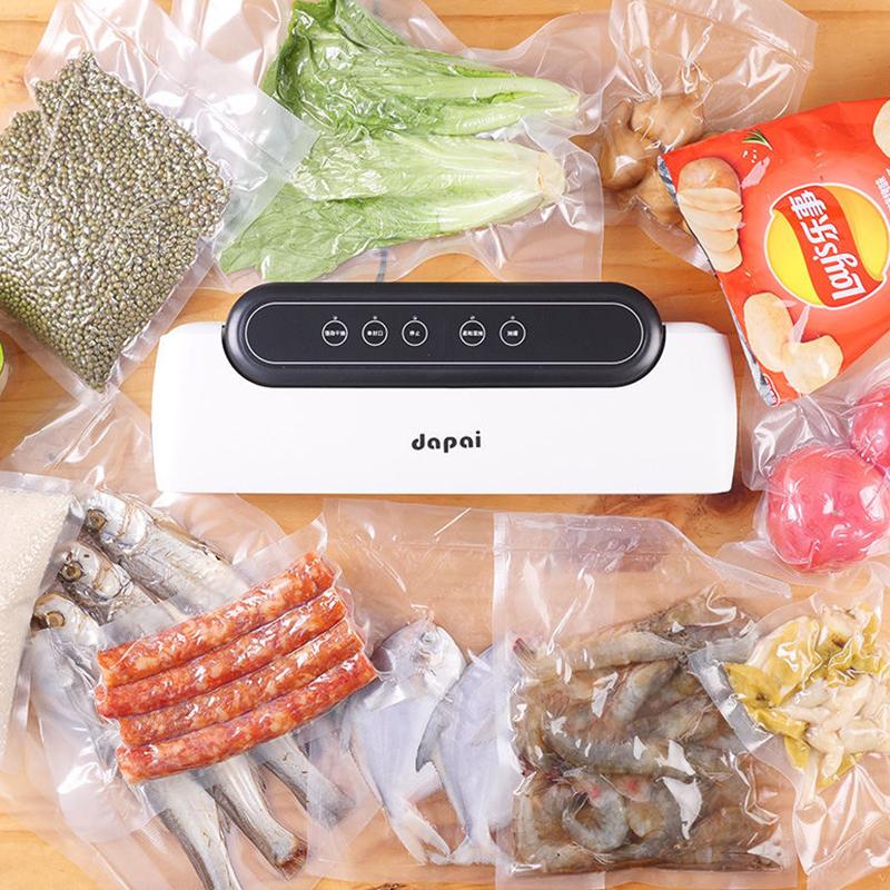 Best Food Vacuum Sealer  Automatic Commercial Household Food Vacuum Sealer Packaging Machine Include   Bags