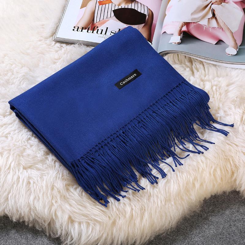 Cashmere Scarves  Autumn Winter Scarf Soft Warm Lady Girls Wraps Thin Long Scarf Female Shawl