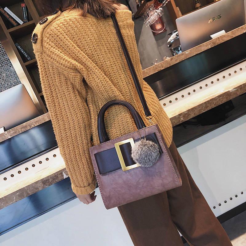 Korean Version of The Tide Minimalist Hundred Shoulder Bag Retro Personality Small Bags Messenger Hand Bag