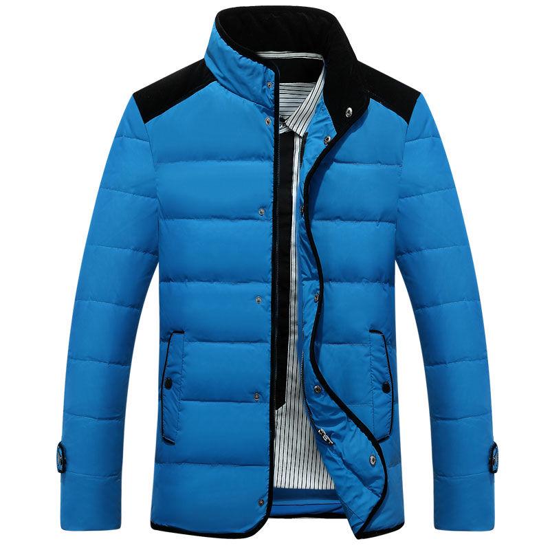 Medium and long section Cotton clothing Large size Down jacket Outdoor Leisure Men's clothes Winter