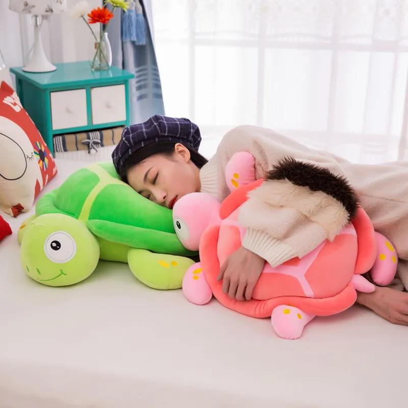 Children's Plush Animal Toys Soft Multicolor Turtle Plush Doll Cute Plush Animal Doll Pillow Boys Girls Birthday Gifts