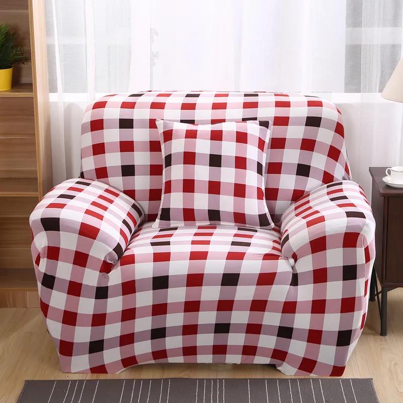 Four Seasons Universal Retro Printing Sofa Cover Living Room Single Seat Multi Seat Full Package Sofa Protective Cover