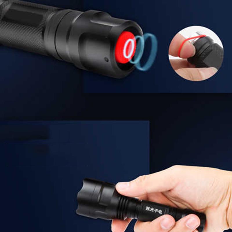 C8 Strong Light Flashlight Rechargeable Super Bright Multi-function Long-range Mini Led Special Force 5000