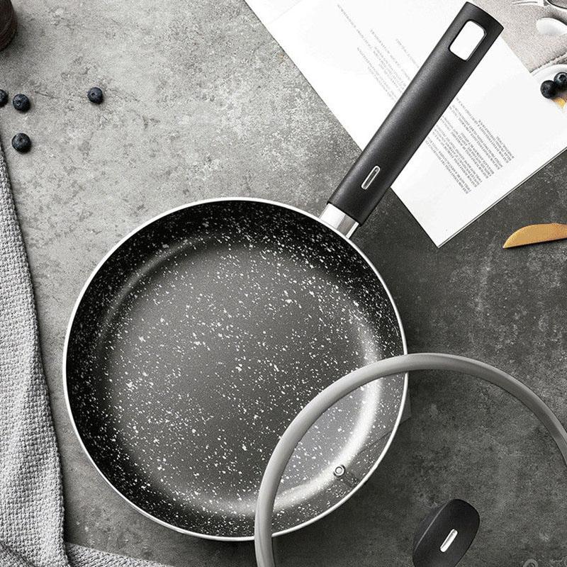 Non-stick Pan Frying Pan Household Cooking Pan Smokeless Pan Pancake Pan Kitchenware Wok