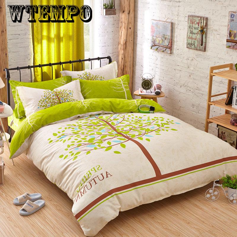 Bedding Set Simple Style Family Children's Room Duvet Cover Sets Bed Sheet Set Pillowcase