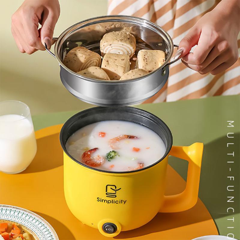 Electric Multifunctional Electric Skillet Mini Electric Pot Small Electric Pot Electric Wok Noodle Pot Small Pot Student Dormitory Pot