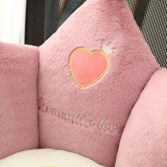 1pc Plush Cushion Soft Cotton Cartoon Comfortable Indoor Cushion Non-slip Breathable Floor Cushion