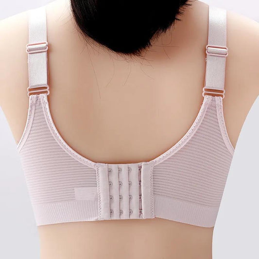 Breast Feeding Underwear Pregnant Women Postpartum Breast Feeding Bra Gathered Anti Sagging No Steel Ring Comfortable Pregnant Bra Cotton