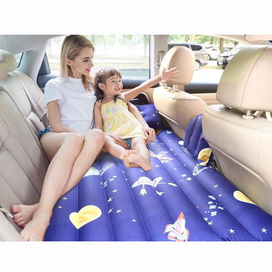 Car inflatable bed car bed universal car mattress comfortable rear car travel air bed