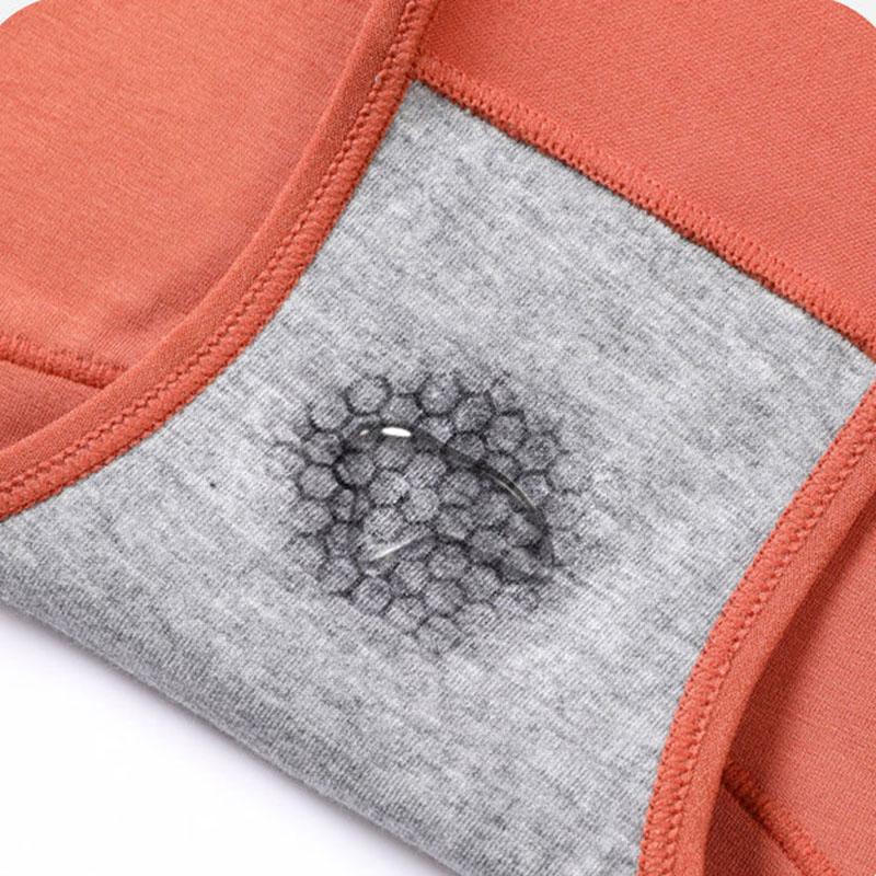 3-pack Women's High-waist Cotton Panties Graphene Antibacterial Bottom Crotch Thermal Underwear Postpartum Belly Shaping Briefs