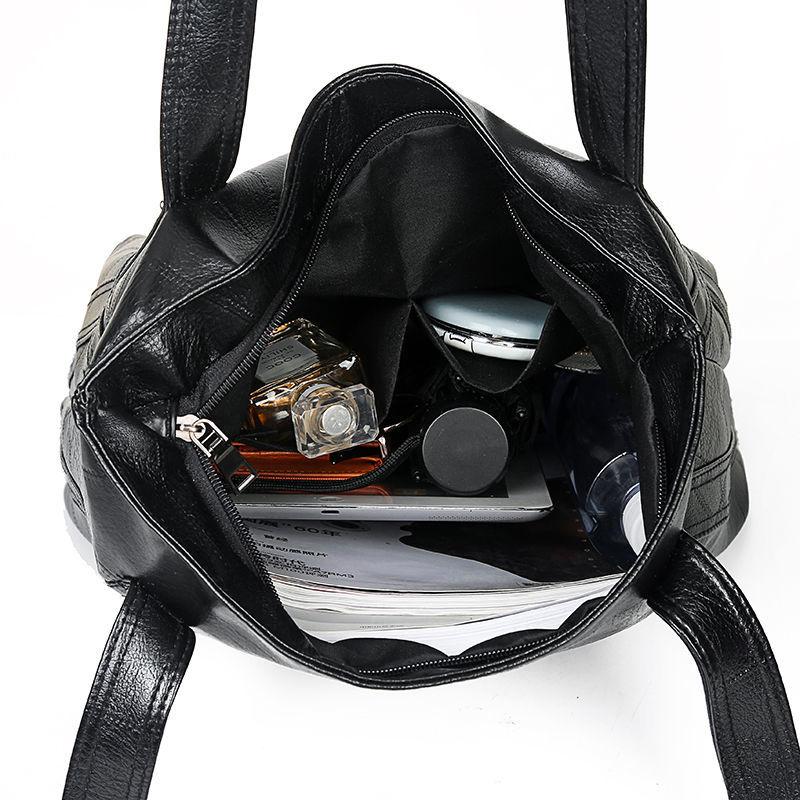 Spring and Summer Fashion Trend Female Bag Large-capacity One-shoulder Handbag Middle-aged Mother Leisure Shopping Bag