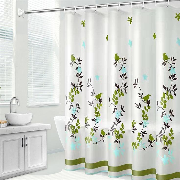 Bathroom Waterproof Curtain, Mildew Proof Shower Curtain, Shower Partition Curtain, Shower Curtain, Bathroom Curtain, Free Perforation