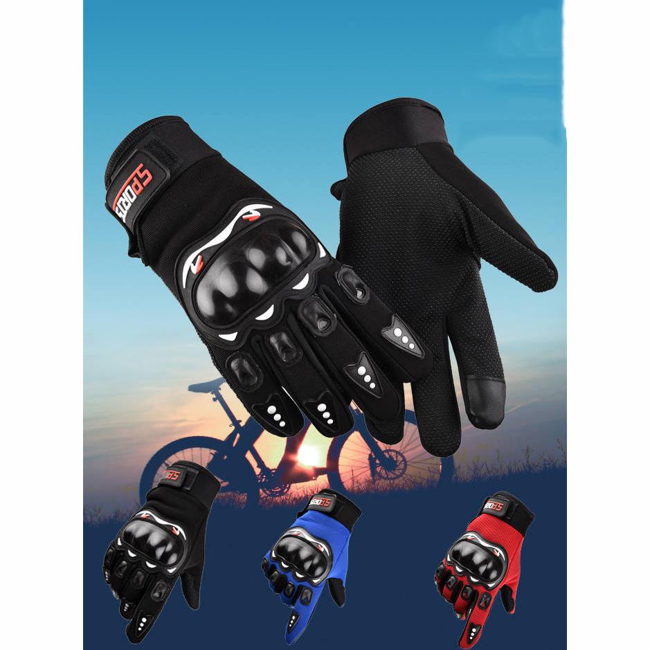 Leather gloves Thick gloves Man fashion gloves Plush Cotton gloves Windproof gloves Winter Warm