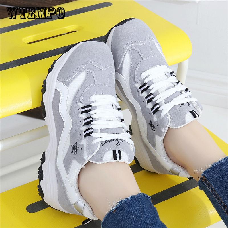 Shoes Women Sport Shoes Platform Shoes Lace