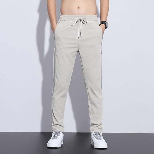 Boys Loose Breathable Stretch Straight Casual Pants Summer Thin Quick-drying Sports Pants