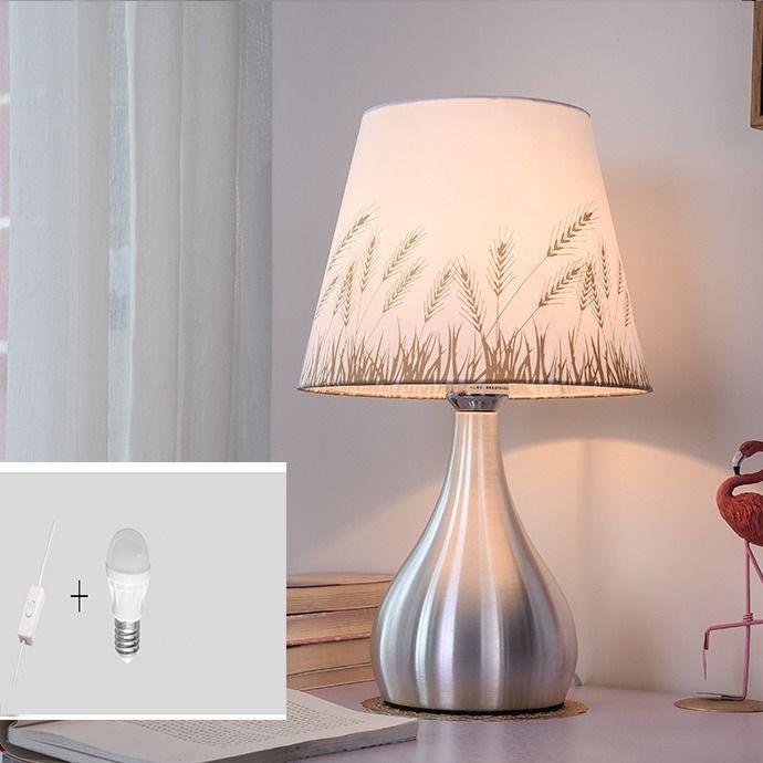 Contemporary Table Lamps Led Modern Simple Bedring Lighting Lights Metal Iron Desk Lamp Led