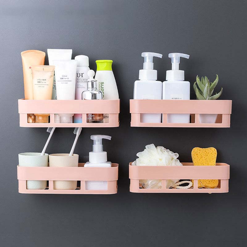 Bathroom Wall-mounted Storage Rack Organizer Multi-function Desktop Storage Box