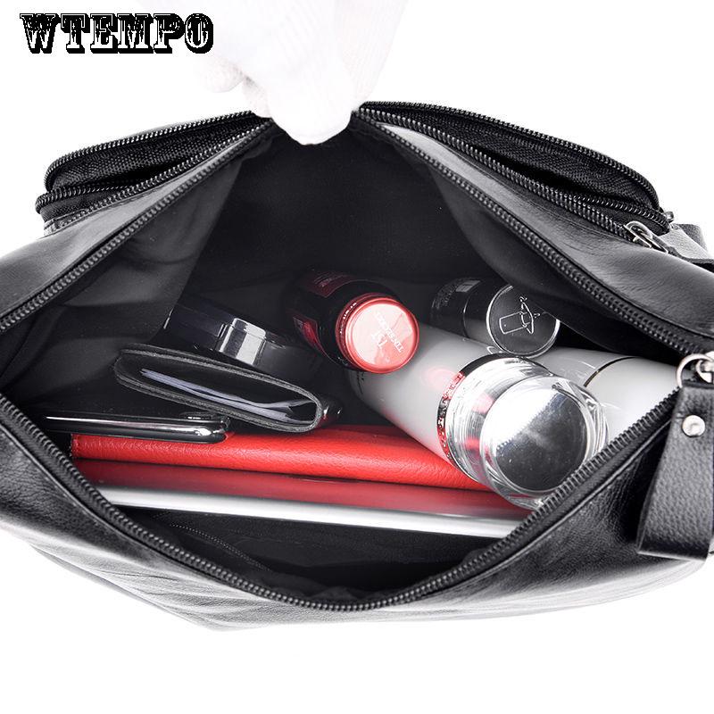 Large-capacity Bag Ladies Bag Fashion Wild Shoulder Slung Female Bag Soft Leather Bag