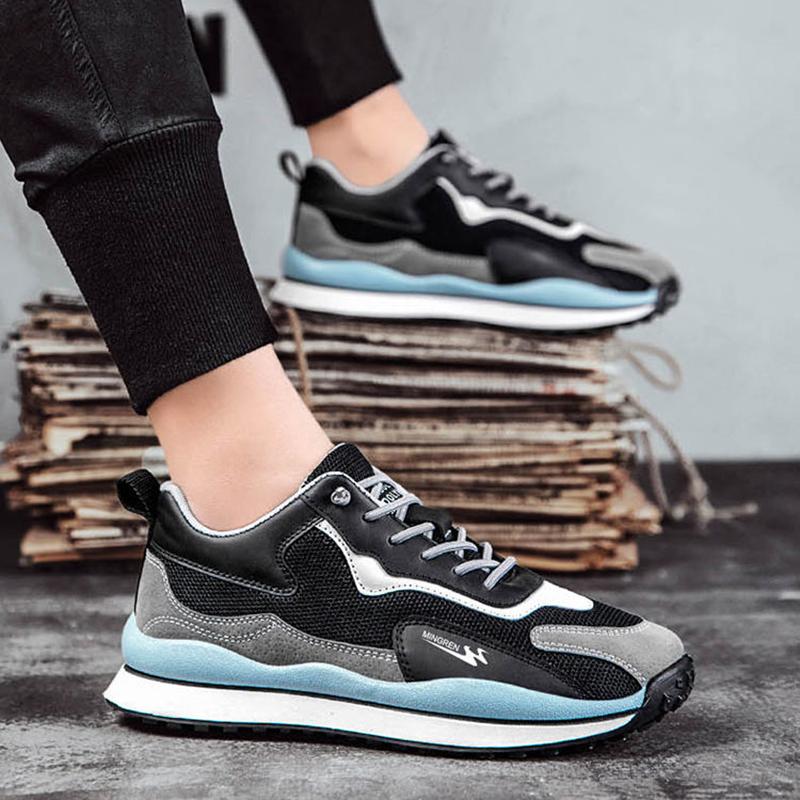 Men's Summer Shoes Trendy Breathable Mesh Hollow Sneakers All-match Casual Net Shoes