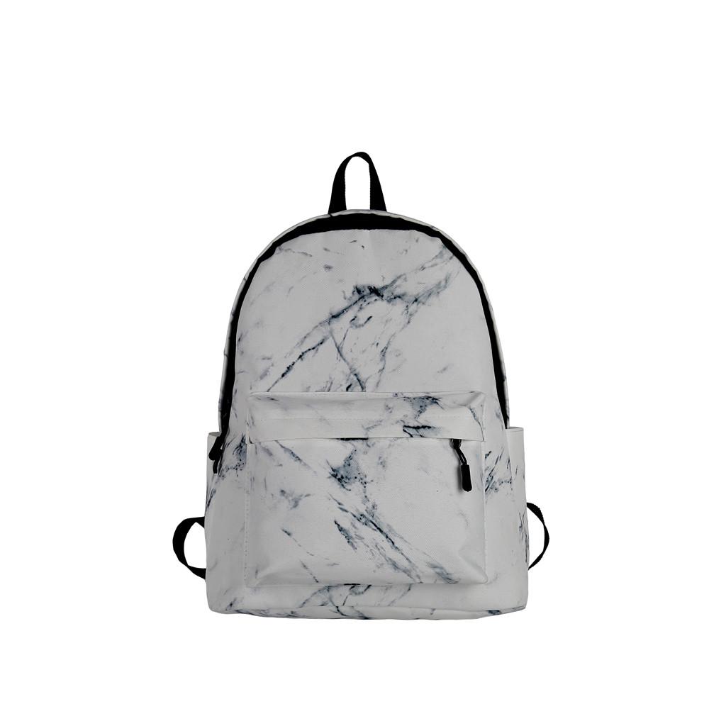 Backpacks,Fashion Women Marble Pattern Backpacks,Large Capacity Package Bags ,Shoulder Bags