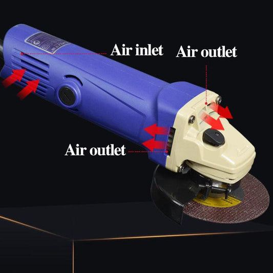 1500W Household Luxury Angle Grinder Set Handheld Power Tool Cutter Multi-function Polisher  15500RPM