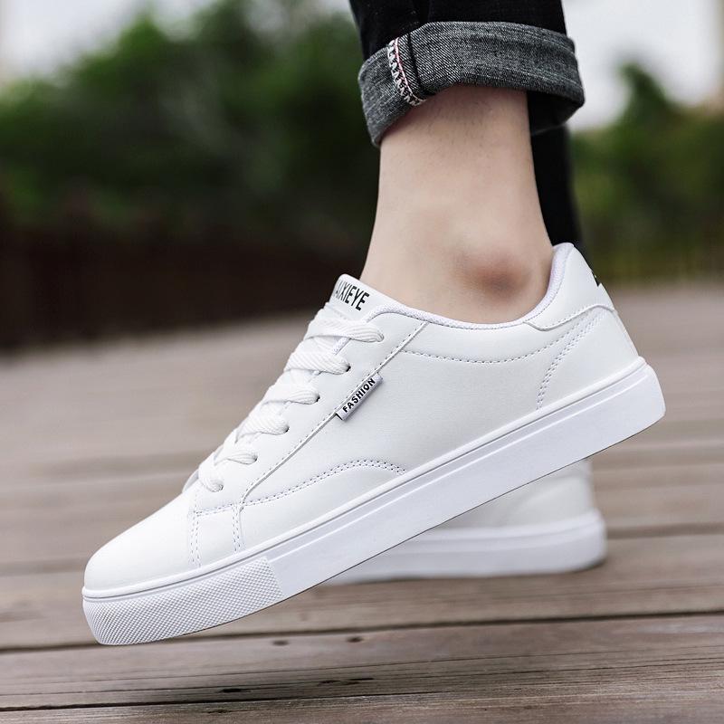 WTEMPO Brand Small White Shoes Shoes Wild White Casual Shoes Trend Sports Men's Shoes