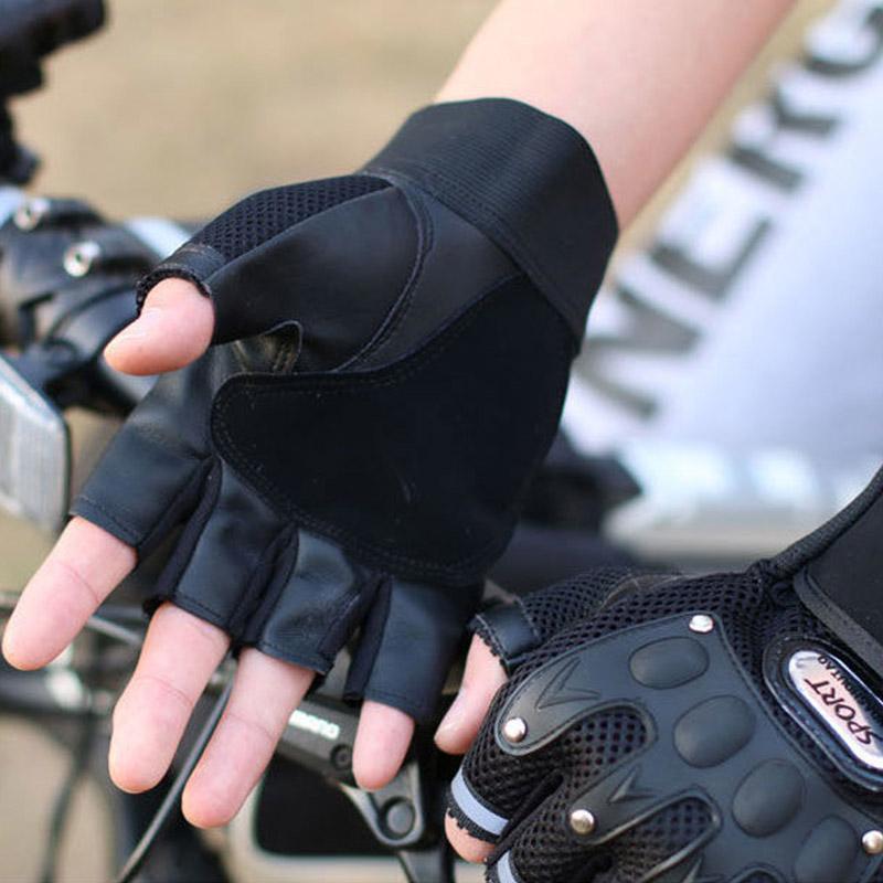 Cycling Half-finger Gloves Men's Summer Thin Outdoor Sports Non-slip Wear-resistant Motorcycle Bike Tactical Gloves