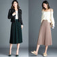 Womens Vintage Pleated Midi Long Skirt Female Casual High Waist Chiffon Skirts  2020 Spring Summer