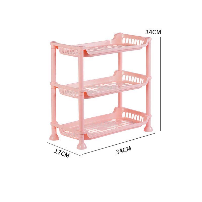 Bathroom Shelf Mini Landing Plastic Multi-layer Storage Rack Kitchen Seasoning Washing Storage Rack