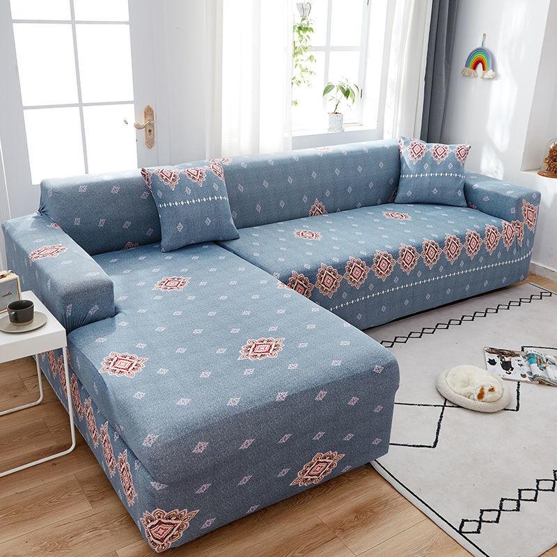 Stretch Sofa Slipcover Floral Print Pattern Couch Cover for Furniture Protector for Living Room Pets Sofa