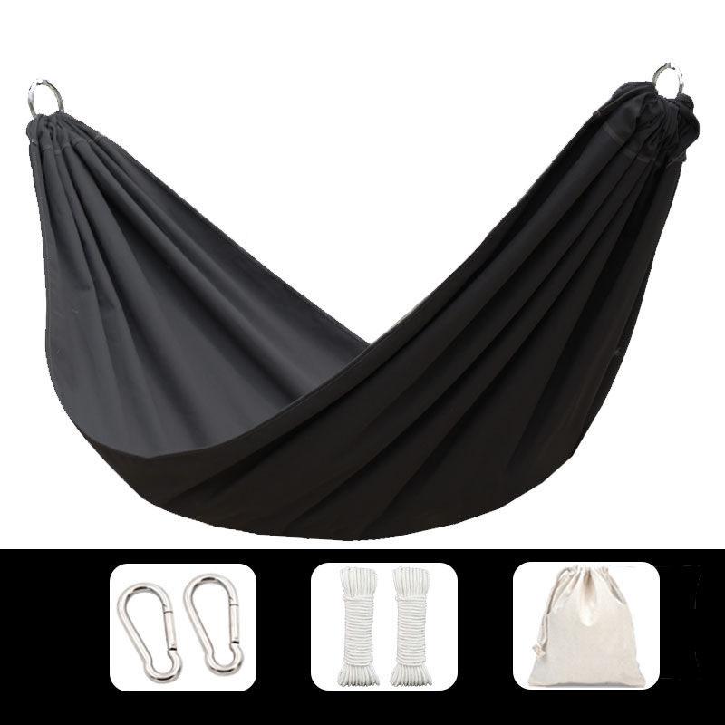 College Dormitory Dormitory Hammock Outdoor Anti-rollover Artifact Thickened Canvas Reclining Swing Cradle Net Red Hanging Chair