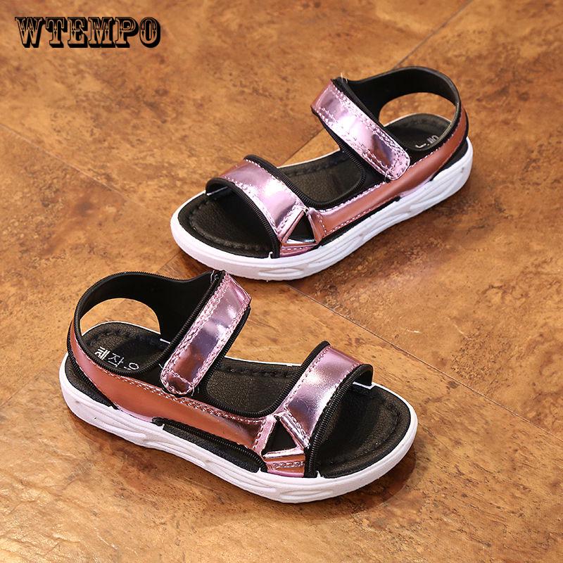 Pair of Baby Shoes Sandals Summer Children Infant Baby Girls Non-slip Princess Casual Shoes