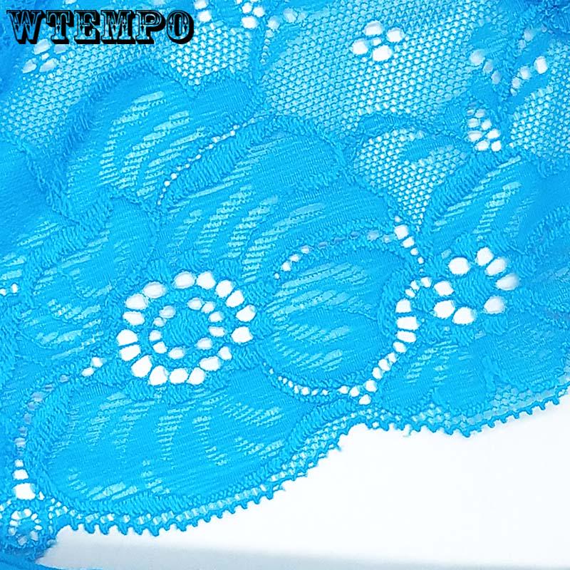 6 Pcs/Lot Lace Women's Underwear Antibacterial Sexy Girls Breathable Underwear Floral Lace