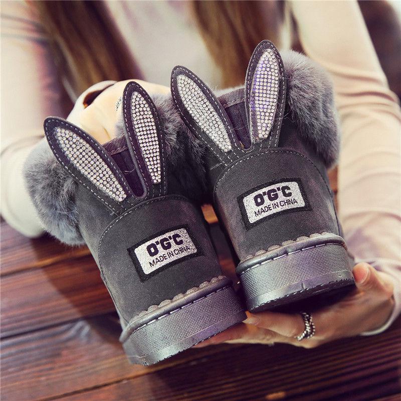 Winter Cold protection Non-slip shoes Snow boots Cotton shoes Outdoor Casual shoes Woman shoes