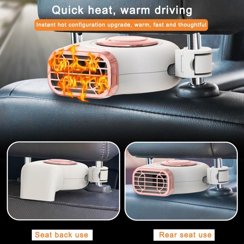 150W/200W Car Electric Heater Clothes Dryer Portable Air Purifier Windshield Defroster Heater