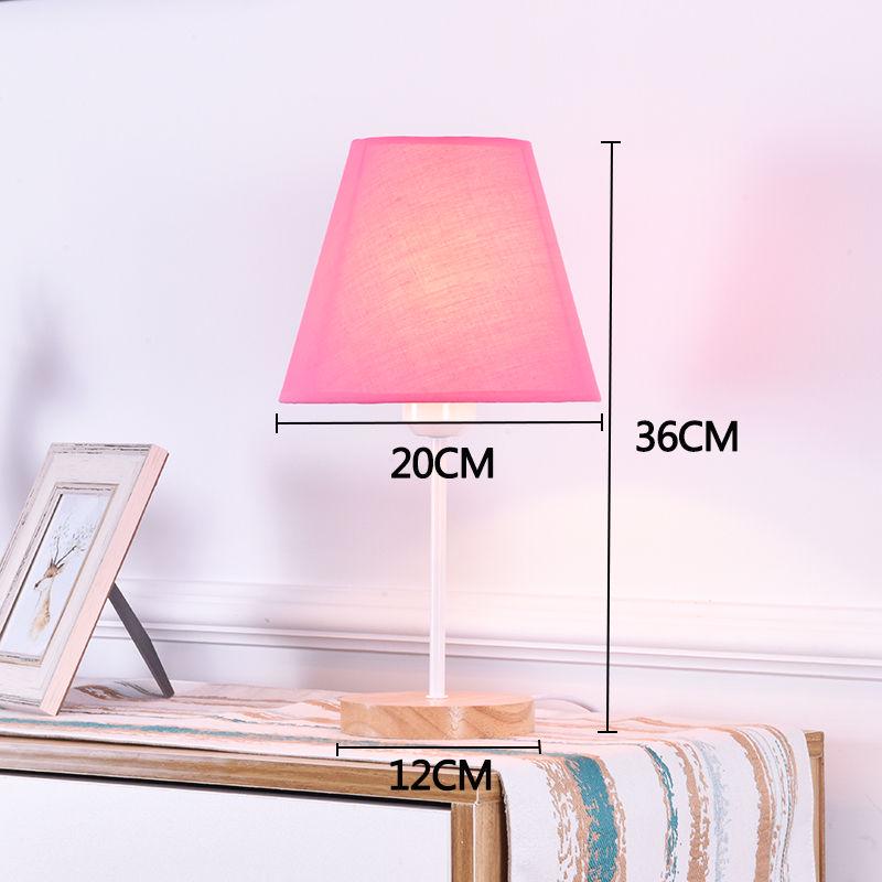 American Style Minimalist Modern Art Bedroom Bedside Table Lamp Vintage Rural Minimalist Lighting