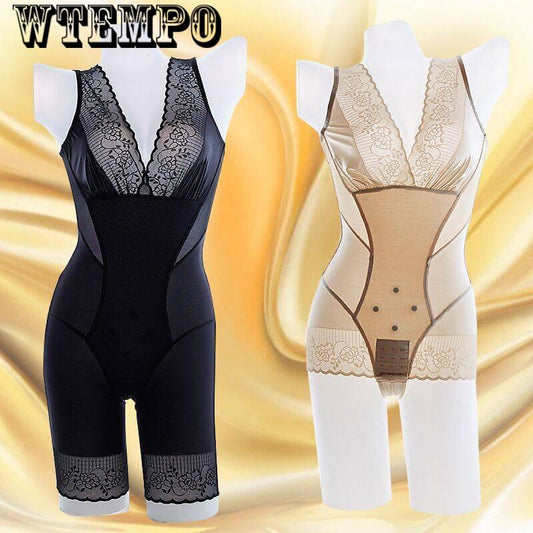 Body Shaping Tummy Hips Slimming Seamless Bodysuit with Post-production Ultra-thin Body Clothes