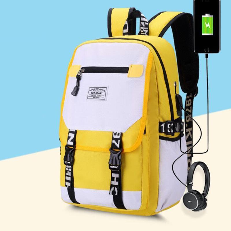 Female Elementary School Students Fashion Lightweight School Bag Junior High School Students Large Capacity Backpack