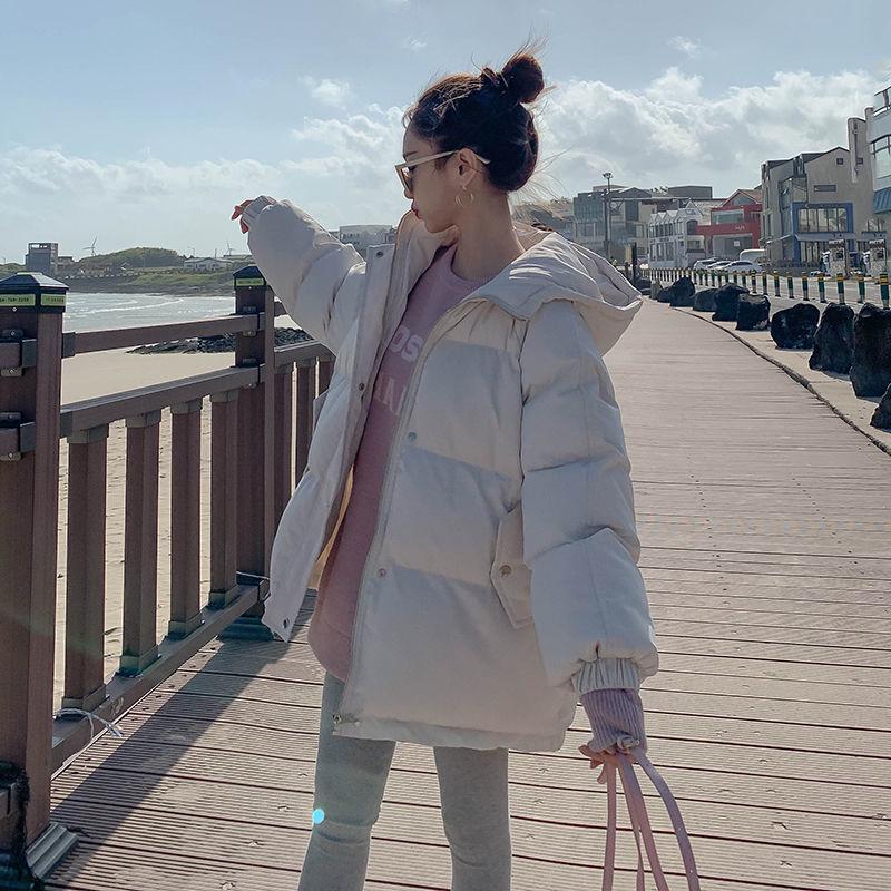 Winter Fashion Trend of Down Cotton Jacket Women's Short Korean Style Loose Warm and Comfortable Bread Jacket