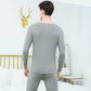 Men Winter Autumn Thermal Underwear Clothes O-neck Tops Pants Male Tight Suit Thicken Windproof Comfortable Soft Lining Long Sleeve High Elasticity