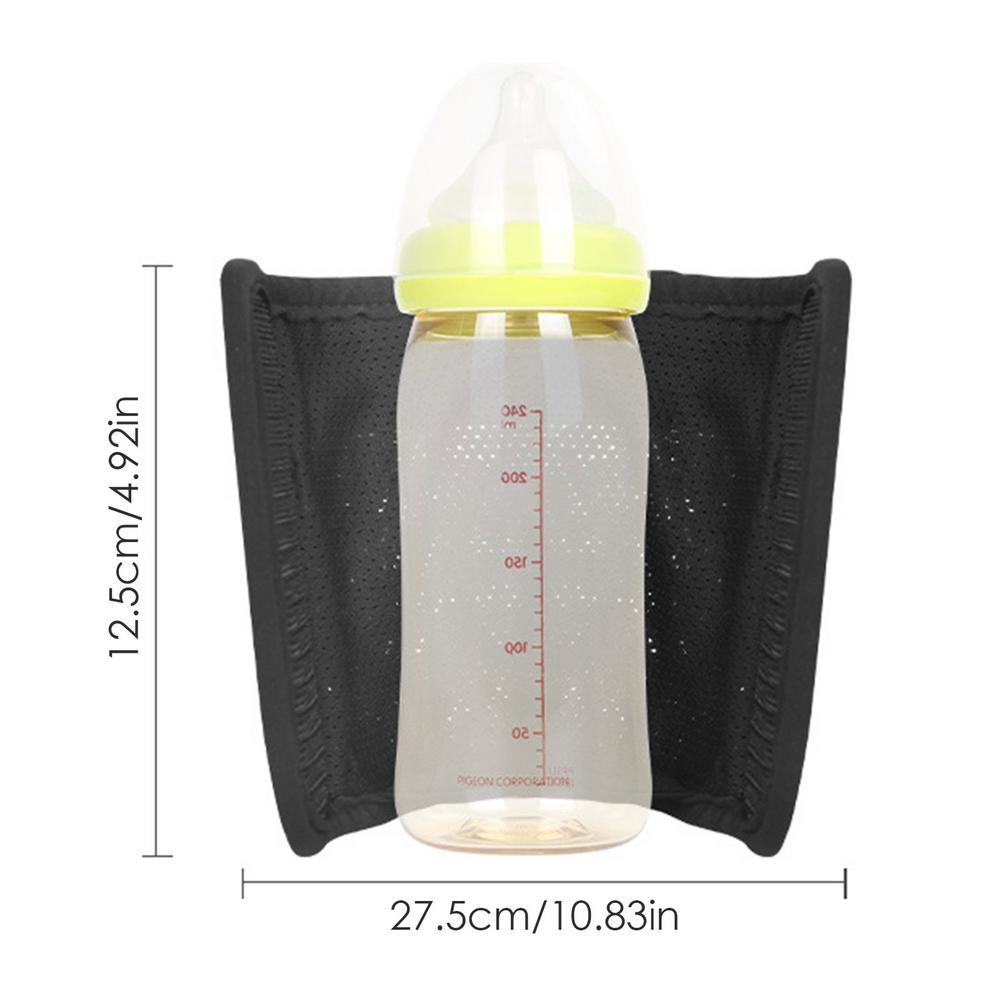 USB Milk Water Warmer Bag Baby Nursing Bottle Heater Baby Bottle Warmer USB LCD Display Travel Bottle Heater Milk Heating Keeper