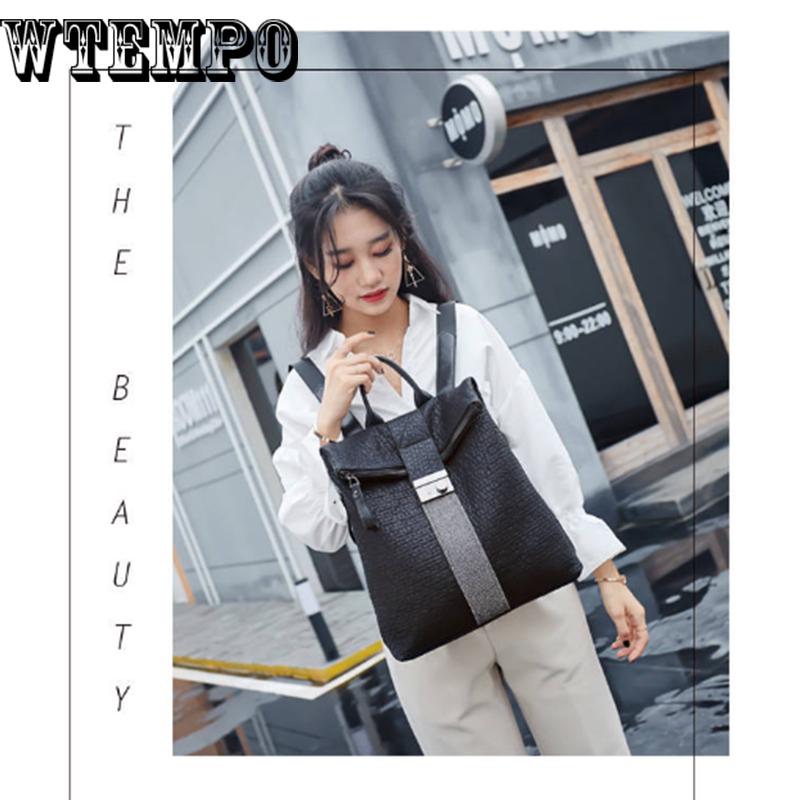 Women Leather Backpacks High Quality Ladies Bagpack Vintage  School Bags For Backpacks Female