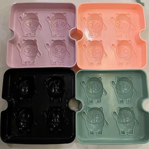 2pcs Silicone Ice Cube Mold DIY Ice Cube Mold Baking Cake Sharpener Creative Homemade Ice Cube Mold