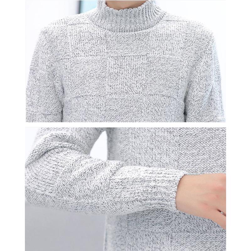 2019 Autumn Fashion Casual Sweater Slim Fit Knitting Mens Sweaters and Pullovers Men Pullover Men