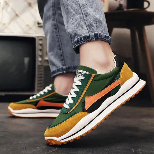 Summer Breathable Casual Shoes Trendy All-match Student Wear-resistant Sneakers Ice Silk Canvas Shoes Youth Running Shoes