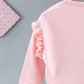 Female Baby Set Spring and Autumn Children Casual Children's Wear Sweater Pants Two-piece Set