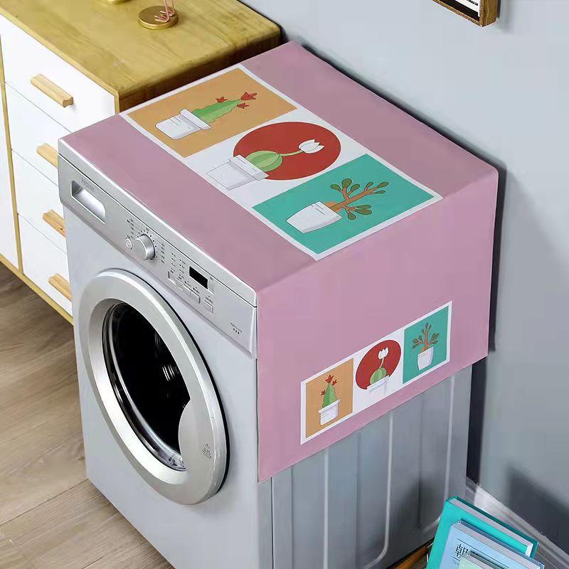 Washing Machine Sunscreen Dust Cover Microwave Oven Oil-proof and Waterproof Cover Cloth Refrigerator Cover Cloth Oven Dust-proof Cloth