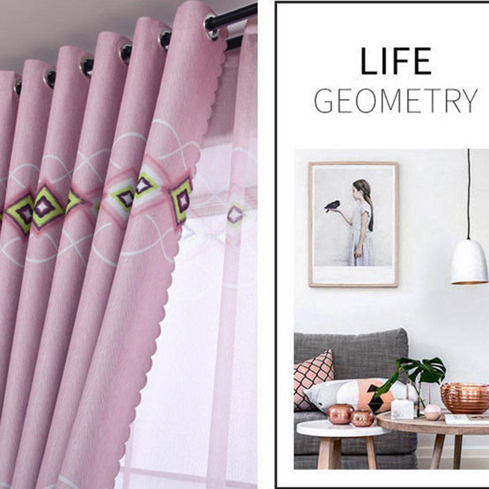 1/2pcs Modern Blackout Curtains for Living Room Window Curtains for Bedroom Curtains Fabrics Ready Made Finished Drapes Blinds Tend