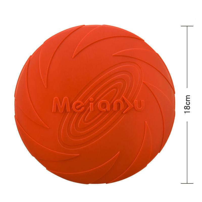 Fashionable Pet Dog Frisbee Pet Toy Frisbee Dog Silicone Resistant Frisbee Floating Training Throwing Toy