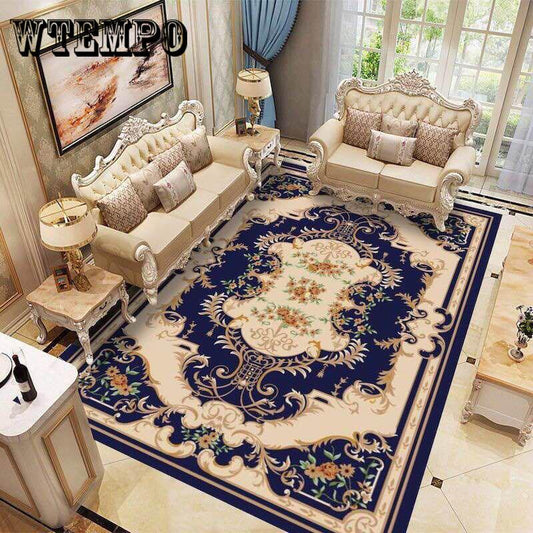 Modern Feather Printed Carpets For Living Room Pad Bedside Blanket Doormat Outdoor Parlor